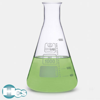 Isolab Erlenmeyer flask with narrow neck