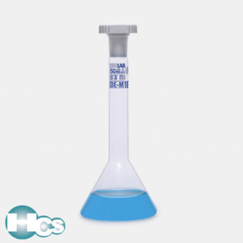 Isolab class A Trapezoidal Volumetric Flask Clear Borosilicate Glass