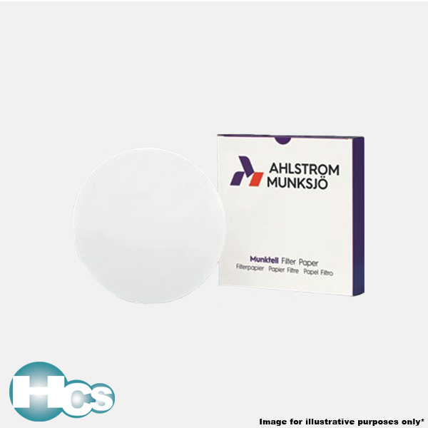 10 Micron Ahlstrom 6310-3200 Qualitative Filter Paper 32cm Diameter Case of 10 Medium Flow Grade 631 