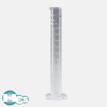 VITLAB Class A PMP graduated cylinders tall form with raised scale