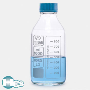 Isolab ISO Clear Glass Borosilicate Bottle