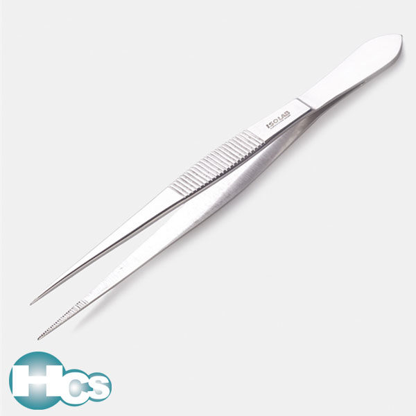 Isolab straight tip forcep for dissecting use