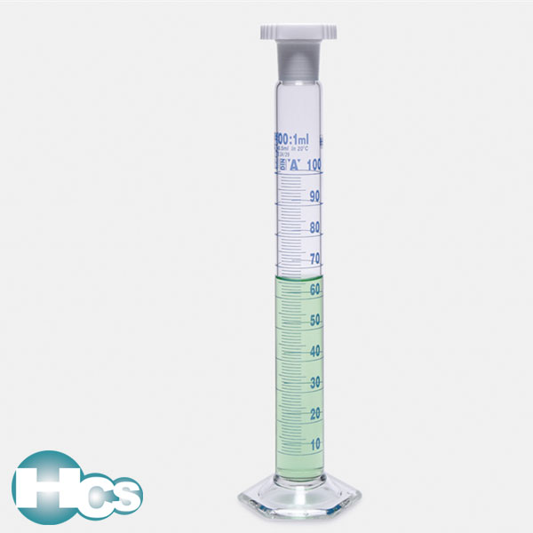 Isolab class A Mixing Cylinder borosilicate glass