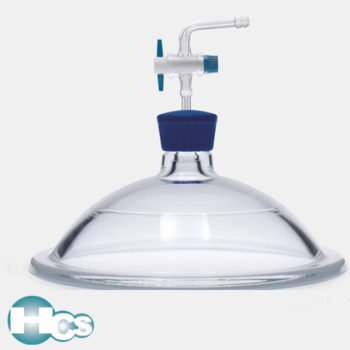 Isolab Desiccator lid vacuum glass