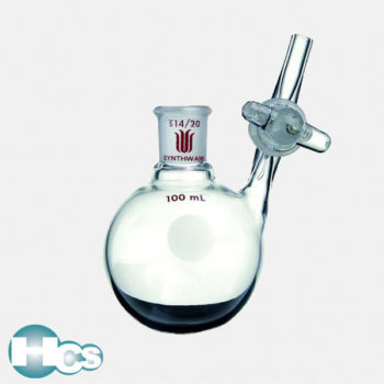 Synthware Reaction Flask with glass stopcock