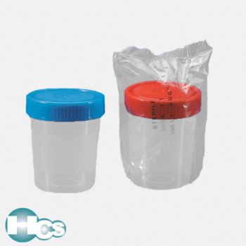 Kartell Urine Cups with screw cap