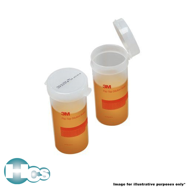 3M Flip-Top Dilution Bottle with Buffered Peptone Water FTBPW9066, 90 mL,  66 per case